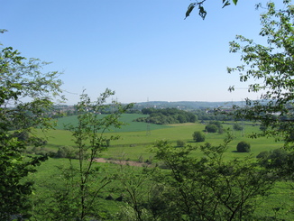 Blick nach Hattingen-Winz vom Isenberg